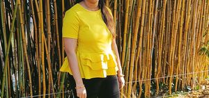 Vibrant yellow top