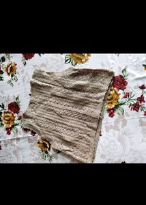 Vintage Crochet Flower Vest