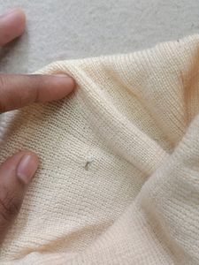 Women Skin Coloured Turtle Neck Top.