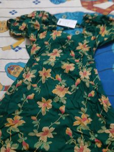 Anouk Green Stylish Dress