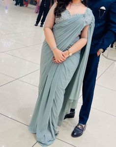 Drapped Saree