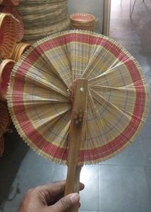 Bamboowala Handcrafted Bamboo Round Shape Folding
