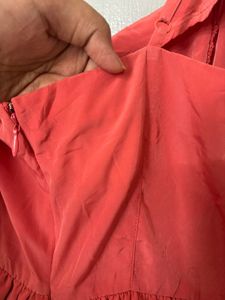 Coral Mini Dress