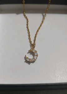 Moon Pendant Necklace