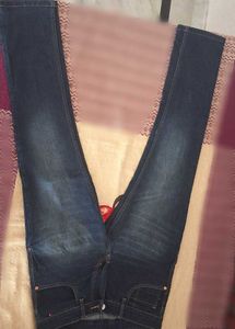Dark Blue Denim Jeans