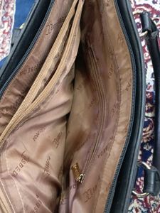 Stylish Two-Tone Tote Bag