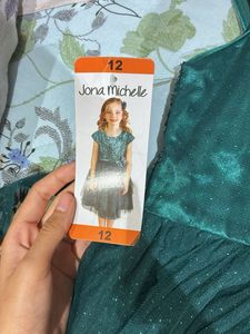 Emerald Green Sparkle Party Dress