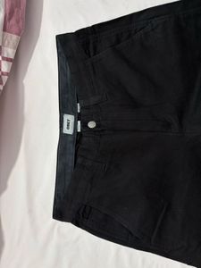 Black Straight Leg Pants