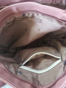 TWO WOMAN BRANDED LEATHER HANDBAGS