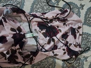Floral Print Backless Maxi Dress