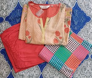Biba Suit Set With Dupatta #biba #suit