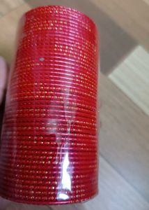 Red &amp; Gold Bangle Set
