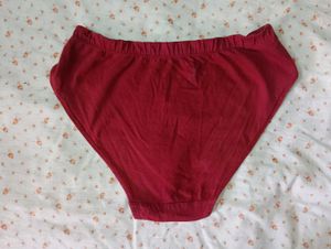 Red Cotton Panty