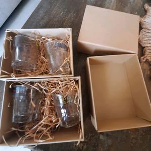 Set of 4 shot glasses