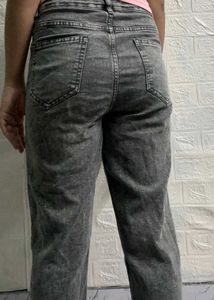 Aesthetic Y2k vintage Gray Wash Jeans
