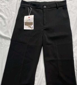 Black Wide Leg Dress Pants