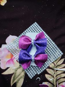 Sparkly Hair Bows