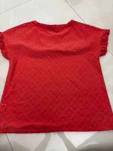Coral Fig Top