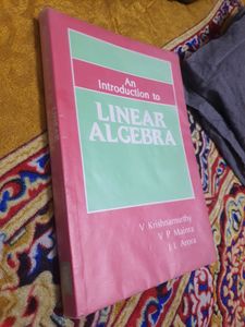 AN INTRODUCTION TO LINEAR ALGEBRA