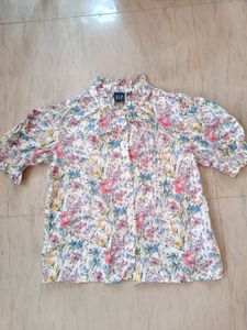 GAP Floral Print Blouse