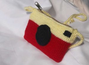 Crochet Camera Purse