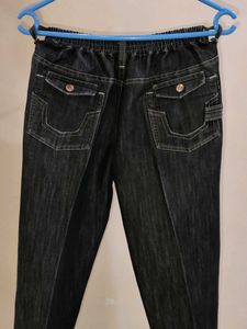 Black Denim Pants