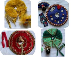 Laddu Gopal Dress Set Of 17