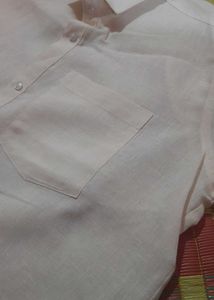 Classic White Linen Shirt