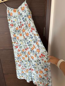 Floral Print Slip Dress