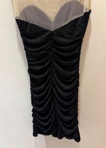 Elegant Black Imported Party Dress