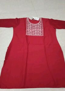 Red Colour Kurti XXL