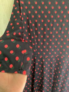 Polka Dot Midi Dress