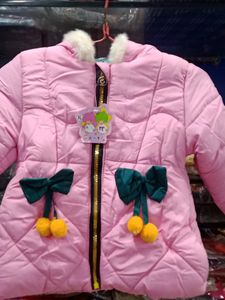 Baby Girl Winter Jacket For 3-4yrs