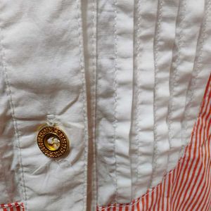 ❤️ Striped Rolled Up Sleeved Shirt ❤️