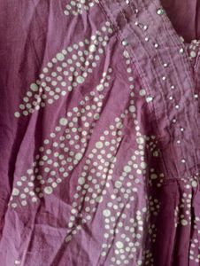 Purple Kurta Set