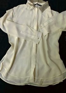 Zara Woman Sequin Shirt 🎀