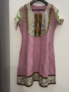 Pink Anarkali