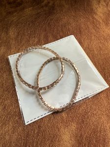 Diamond Tennis Bracelet Rose Gold