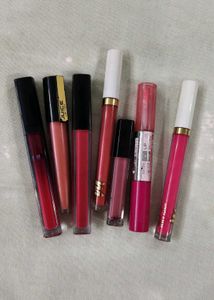 6 liquid lipsticks, 99/- each