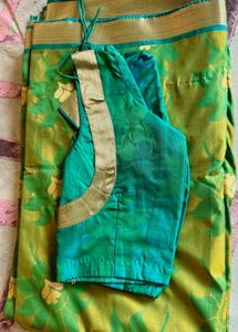 Banarasi Silk Saree With Blouse