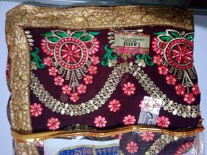 Vine Colour Saree