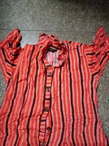 combo kurtas,Striped Women's Top