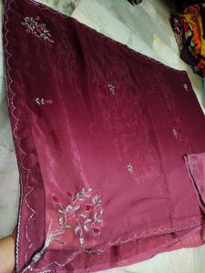 Soft Organza Very Beautiful 😍 Saree