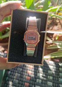 Casio Rose Gold Watch
