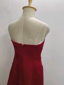 Elegant Red Gown