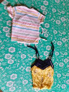 Cute Striped Baby Kimono 0-3 Months
