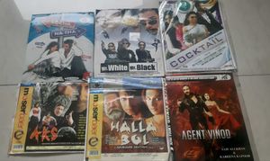 6 Hindi movie CDs