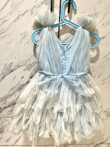 Blue Tulle Party Dress Size 20