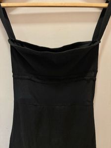 Black Tie Strap Mini Dress