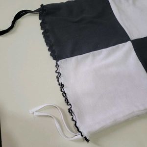 Black &amp; White Top